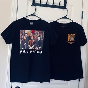 LCM and Gildan bundle Black Short Sleeve Graphic Tees